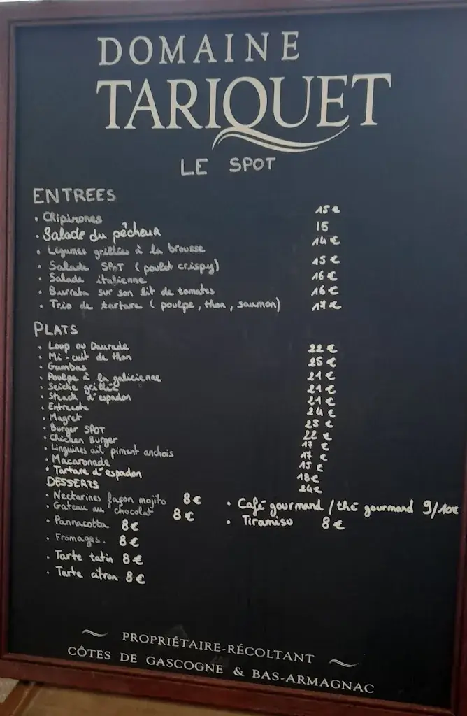 Menu_Le spot_Frontignan_immagine_1