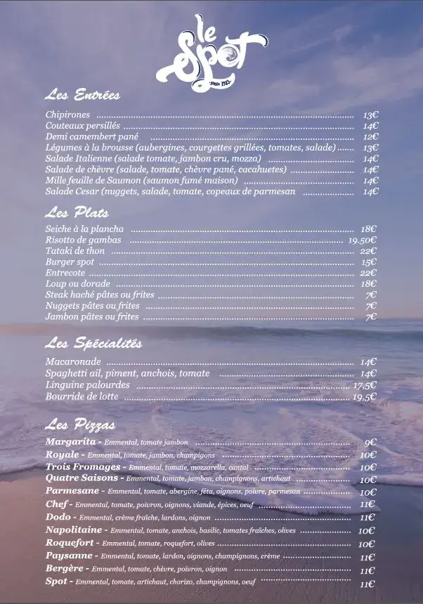 Menu_Le spot_Frontignan_immagine_3