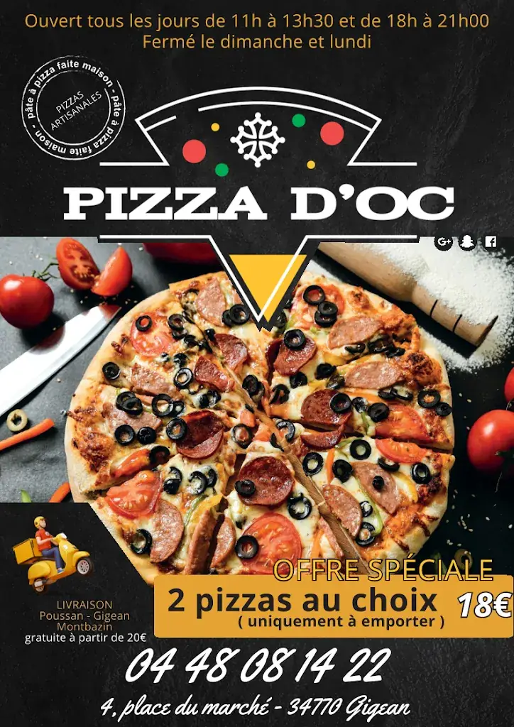 Menu_PIZZA D'OC Gigean_Gigean_image_3
