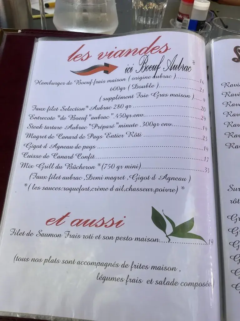 Menu_La Table d'Emile_Gignac_image_2