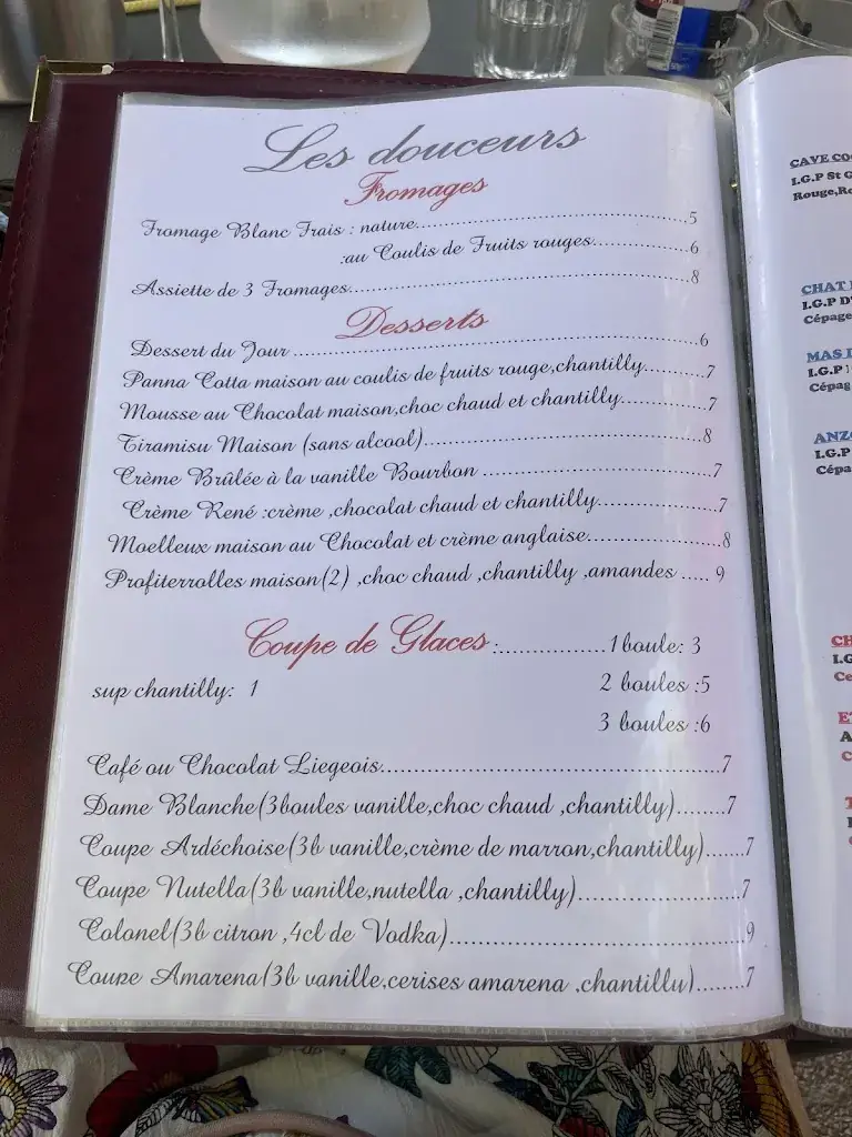 Menu_La Table d'Emile_Gignac_image_4