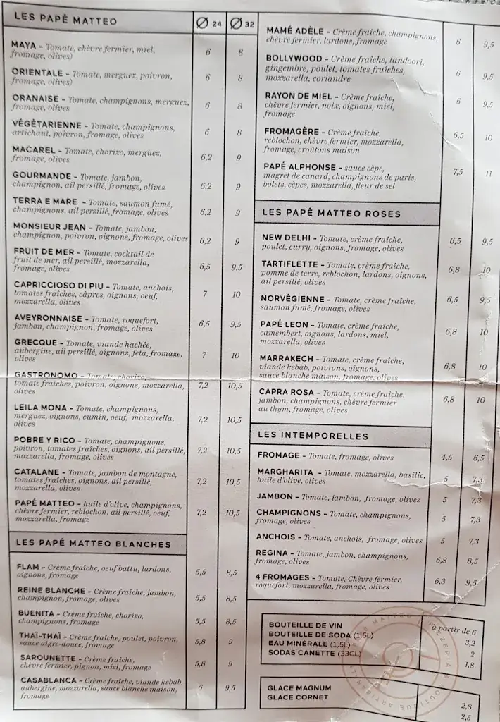 Menu_Papé Matteo Gignac_Gignac_image_1