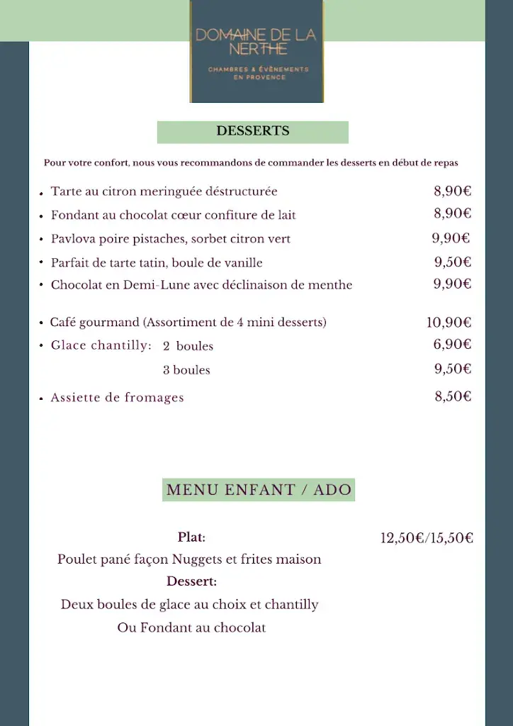 Menu_Restaurant Domaine De La Nerthe_Gignac-la-Nerthe_image_3