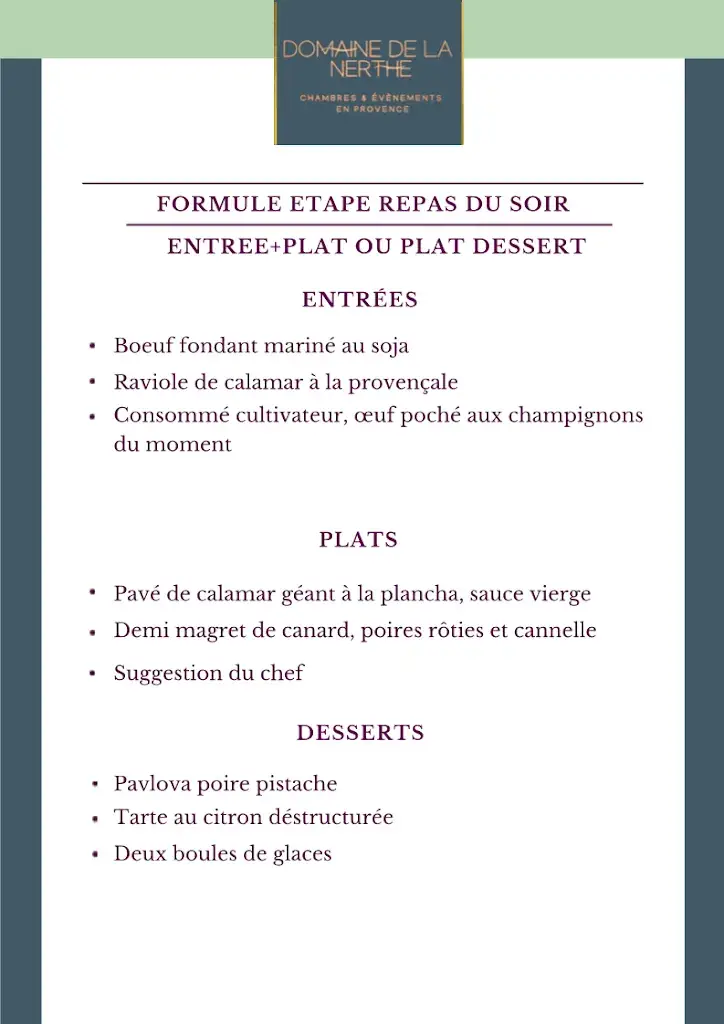 Menu_Restaurant Domaine De La Nerthe_Gignac-la-Nerthe_image_4