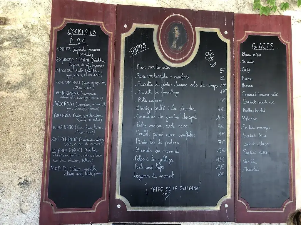 Menu_Le paul riquet_Ginestas_image_1