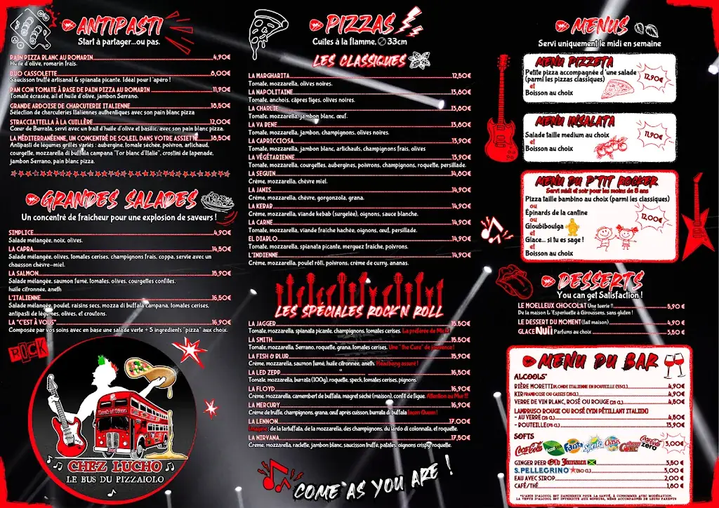 Menu_Chez lucho, le bus du pizzaiolo_Giroussens_image_1