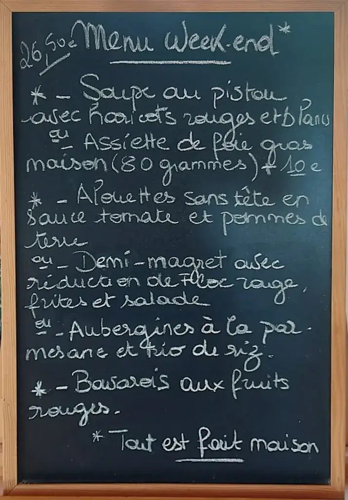 Menu_L' Auberge du cassou et ses animaux_Gondrin_image_4