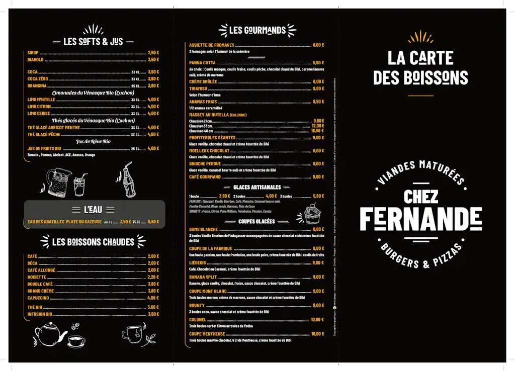 Menu_Chez Fernande Gaillac_Gaillac_image_1