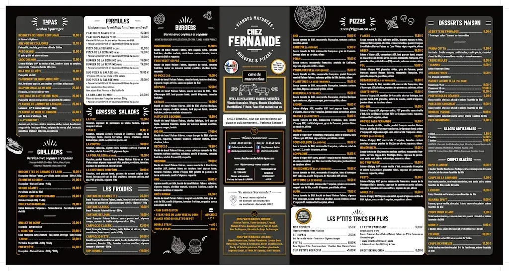 Menu_Chez Fernande Gaillac_Gaillac_image_2