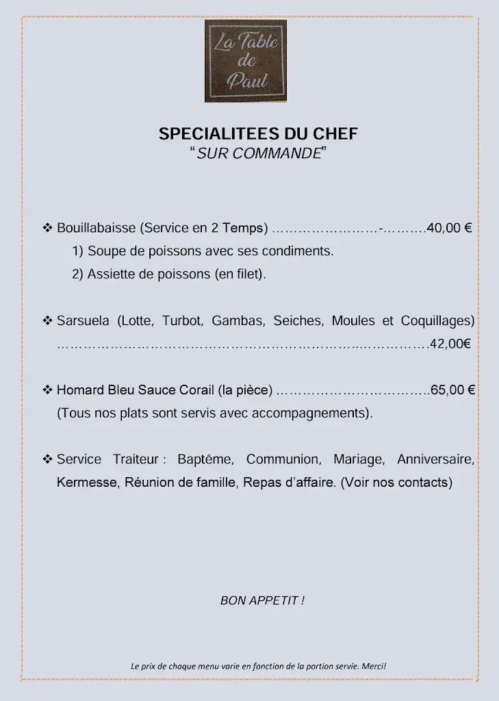 Menu_La Table de Paul by Jouve_Gaillac_image_2