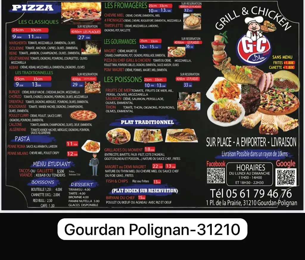 Menu_GRILL CHICKEN_Gourdan-Polignan_image_1