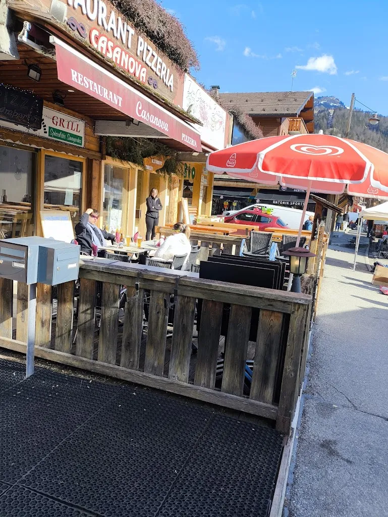 Pizzeria Casanova restaurant in Grand-Bornand