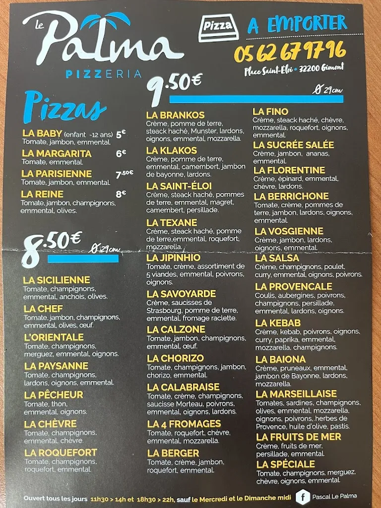 Menu_Le Palma_Gimont_image_1