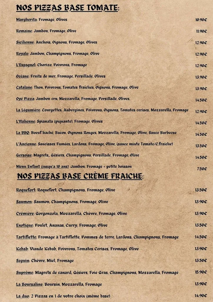 Menu_Oye Pizza_Gimont_immagine_1