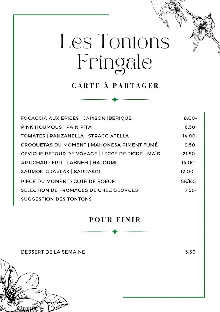 Menu_Les Tontons Fringale_L'Isle-Jourdain_image_1