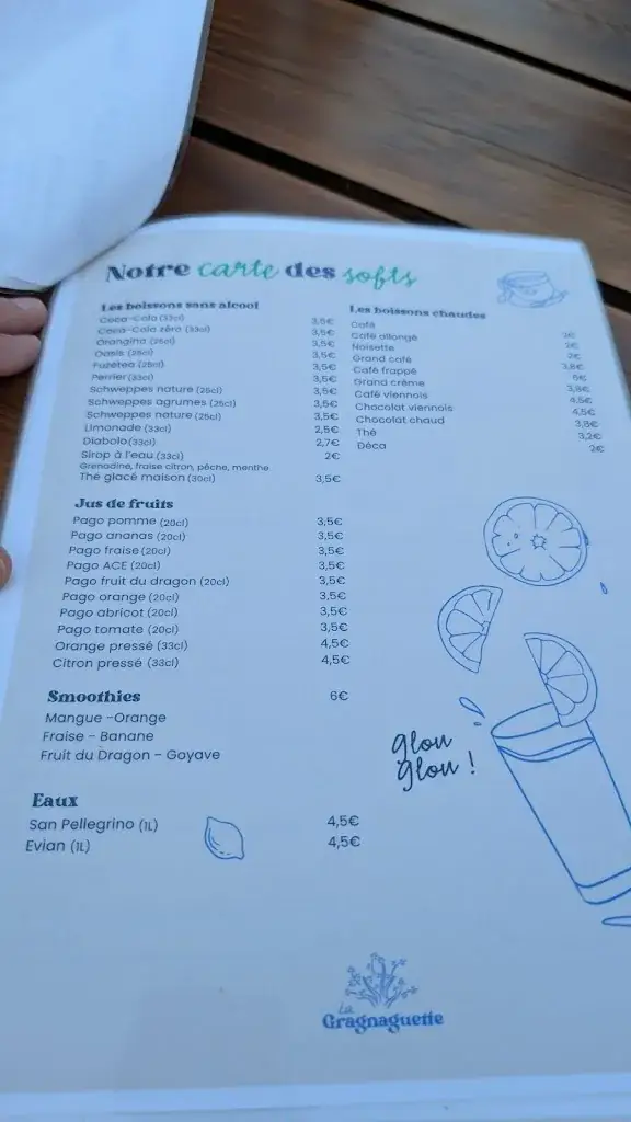 Menu_La Gragnaguette_Gragnague_immagine_1