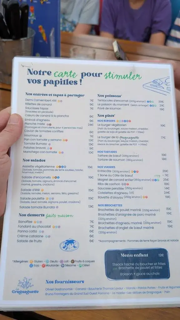 Menu_La Gragnaguette_Gragnague_immagine_4