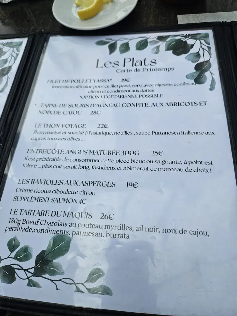 Menu_Restaurant du Commerce_Goudargues_immagine_1