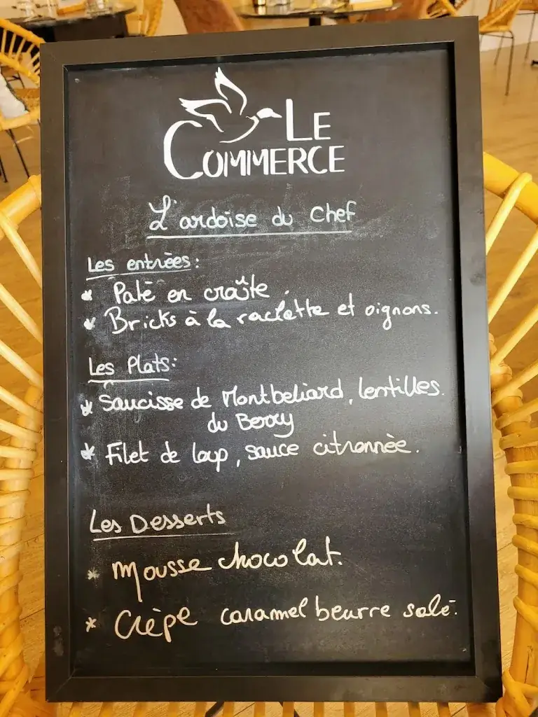 Menu_Restaurant du Commerce_Goudargues_immagine_2