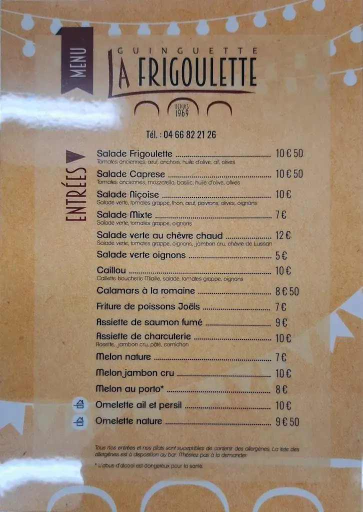 Menu_Guinguette La Frigoulette_Saint-André-de-Roquepertuis_image_1