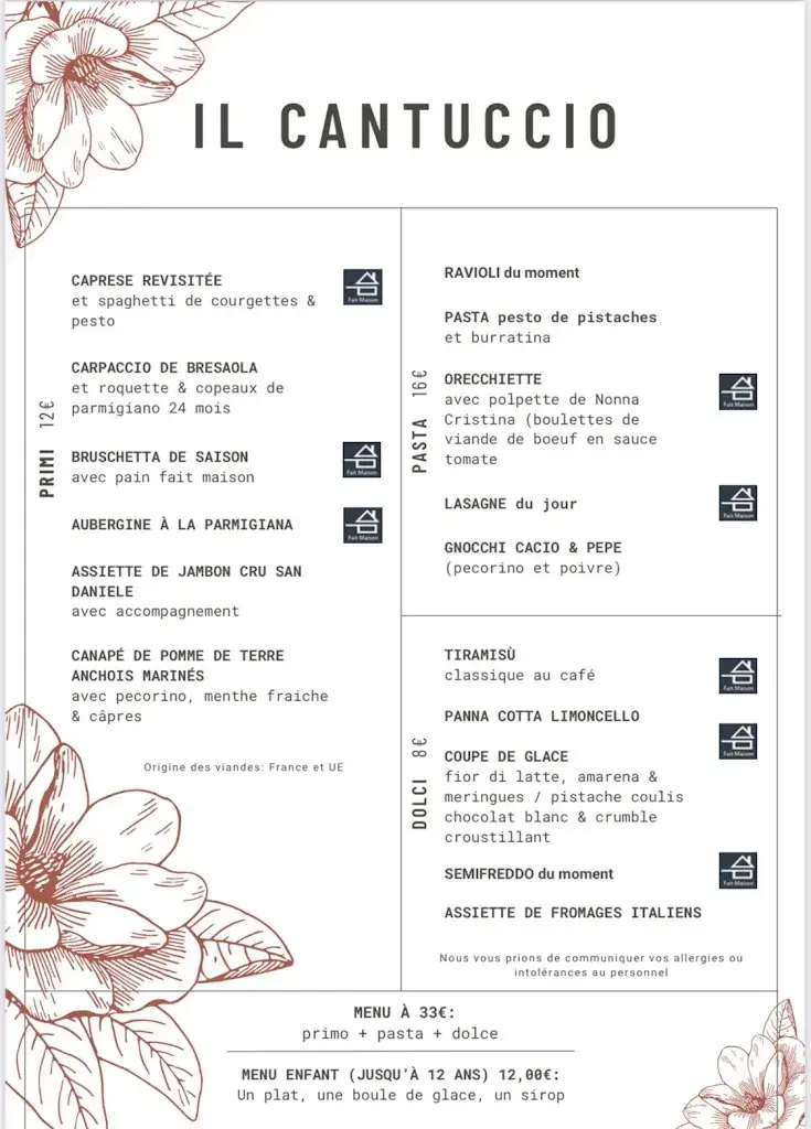 Menu_Il Cantuccio_Goudargues_image_2