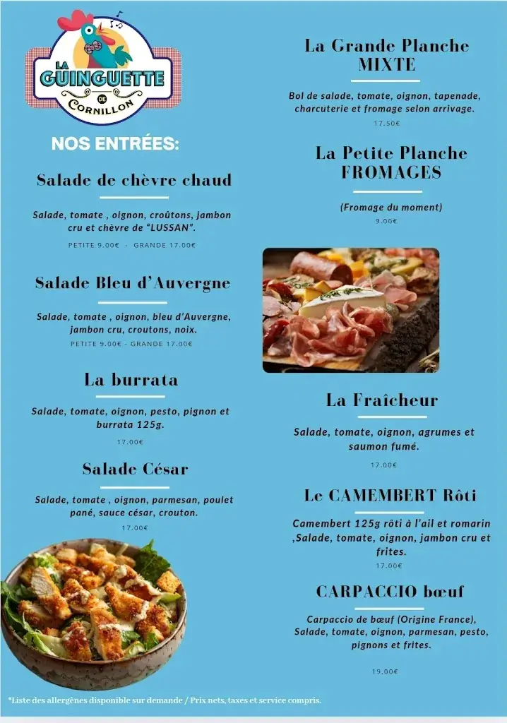 Menu_La Guinguette de Cornillon_Cornillon_image_1