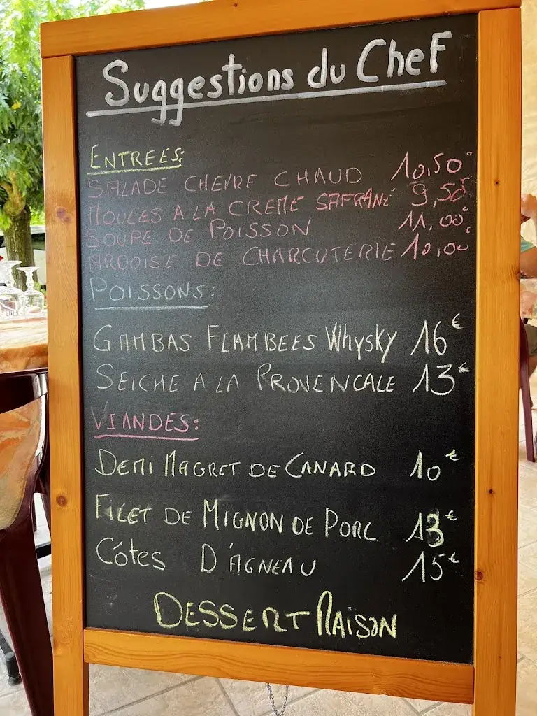 Menu_L'Auberge des 4 Saisons_Cornillon_image_1