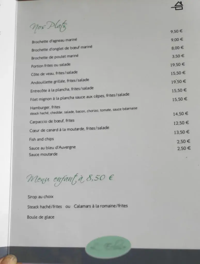 Menu_Snack de l'Ecluse_Goudargues_immagine_1