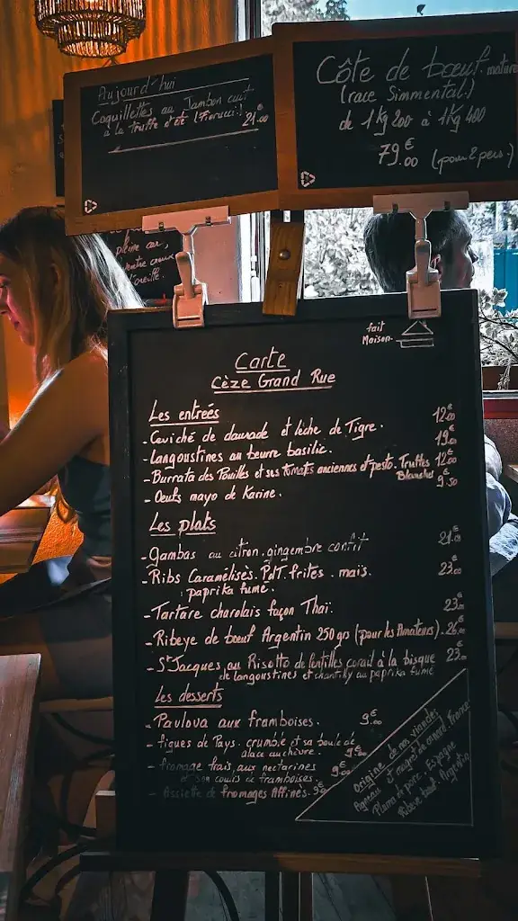 Menu_Ceze Grand Rue_Roque-sur-Cèze_immagine_1
