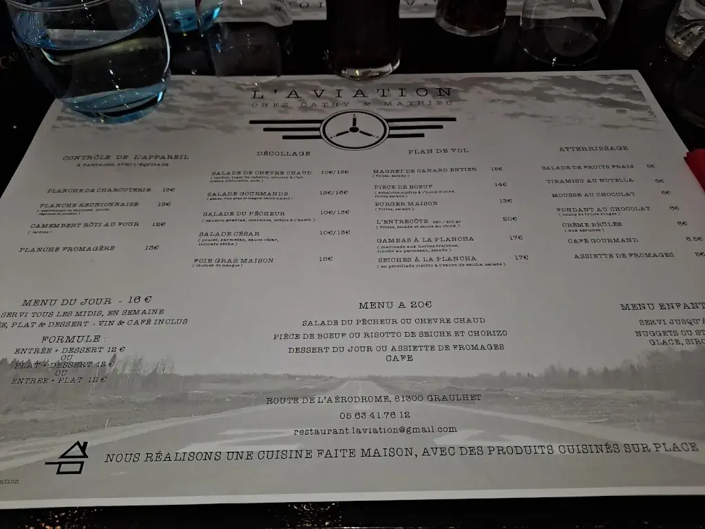 Menu_L'aviation - Chez Cathy & Mathieu_Graulhet_image_3