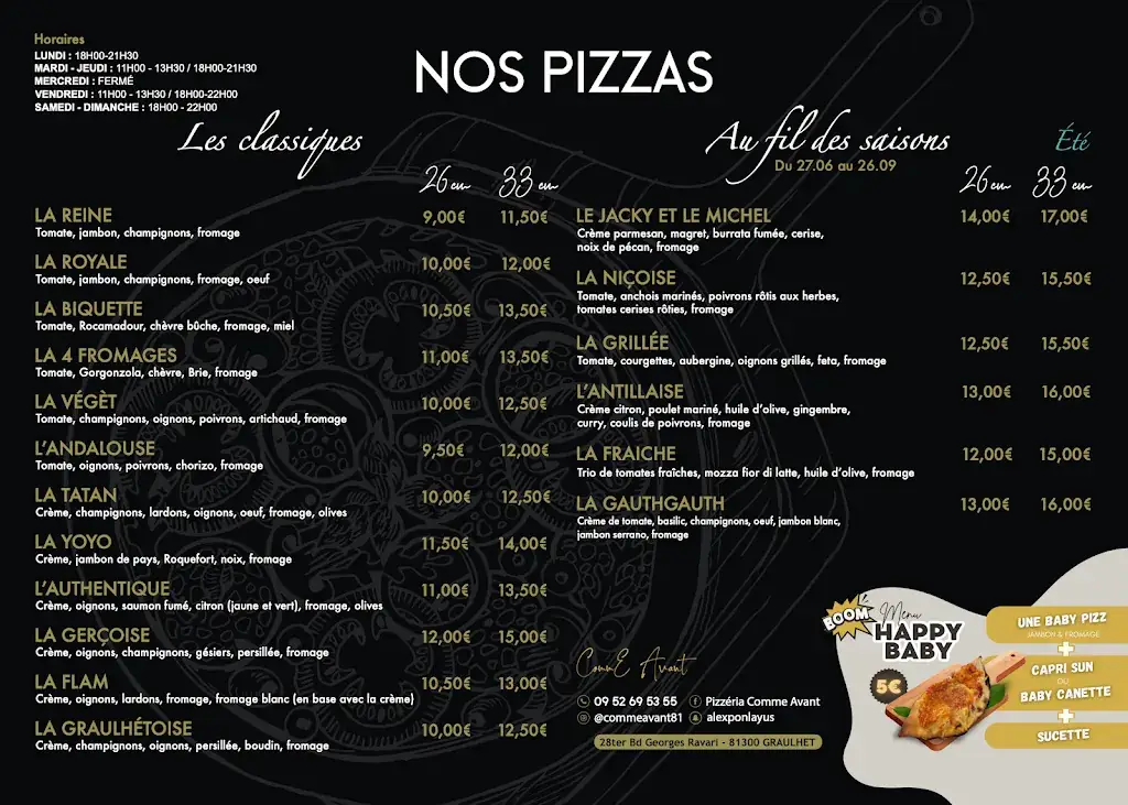 Menu_Comme Avant_Graulhet_image_1