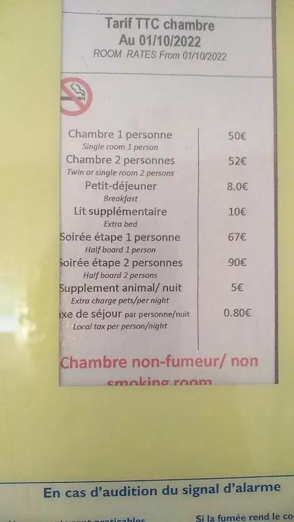 Menu_Hôtel Restaurant du Lac à Graulhet_Graulhet_image_4