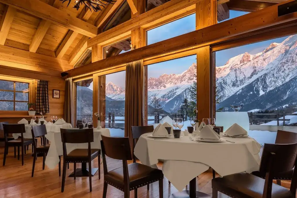 La Table des Granges restaurant in Houches