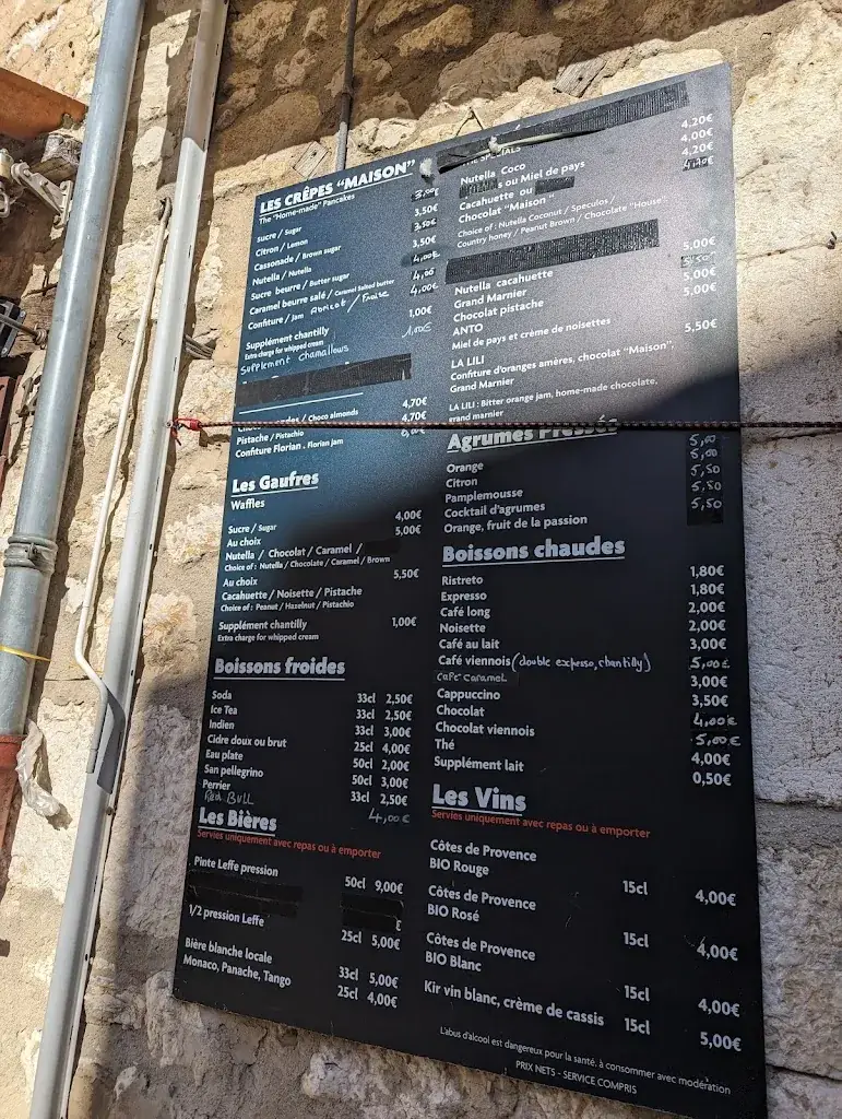 Menu_La Crêpe Gourmande_Gourdon_image_1