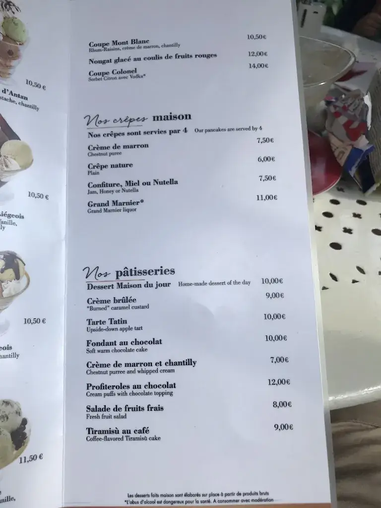 Menu_Restaurant Logis Sarrazin_Gourdon_image_1