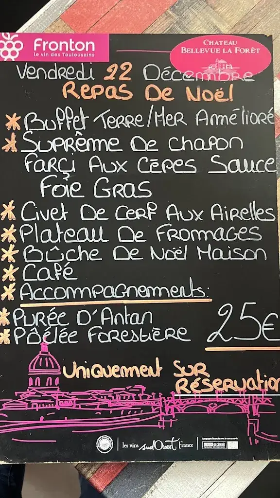 Menu_Restaurant de la Gare_Grisolles_image_1
