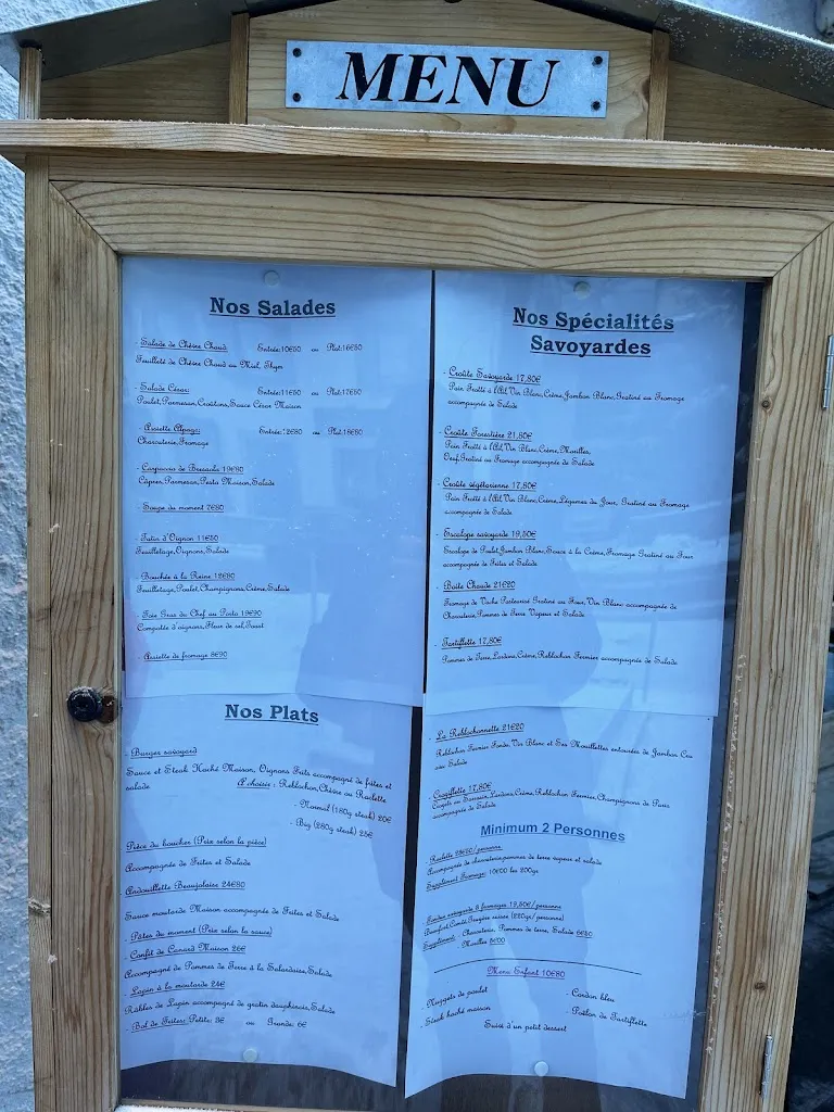 Menu_La Chavanne_Houches_image_1