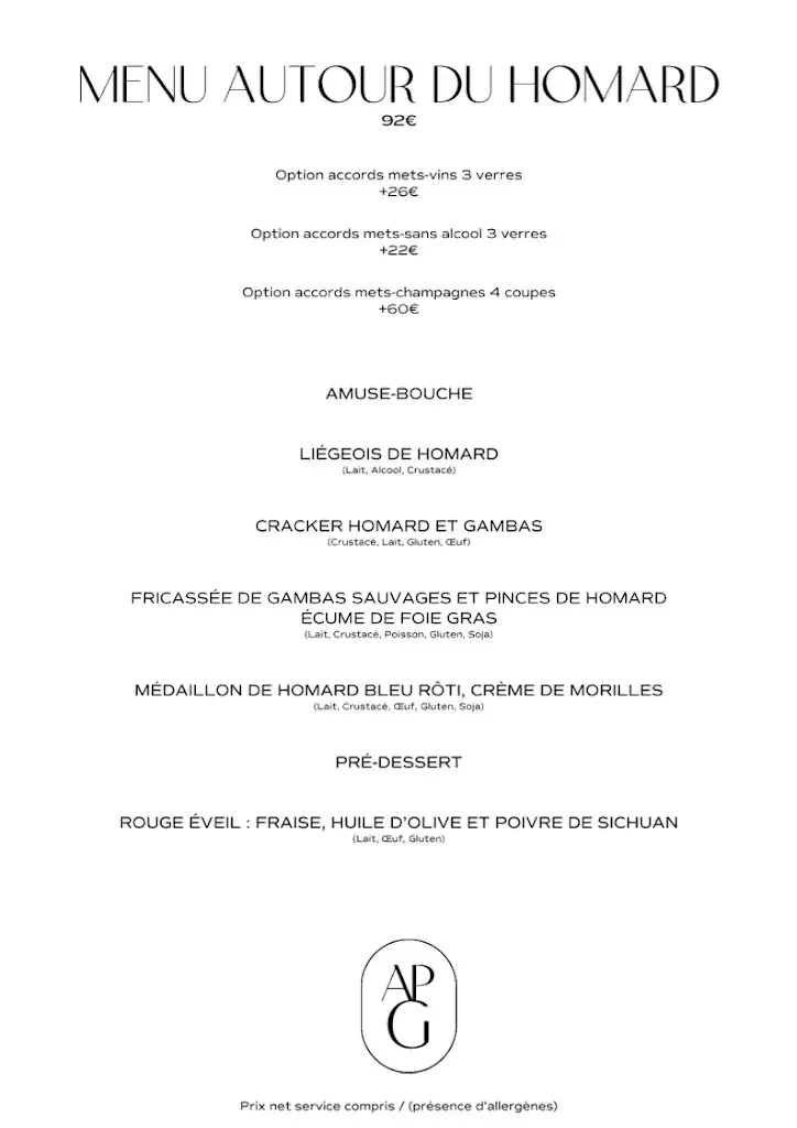 Menu_Au Pois Gourmand restaurant terrasse gastronomique_Toulouse_imagen_4