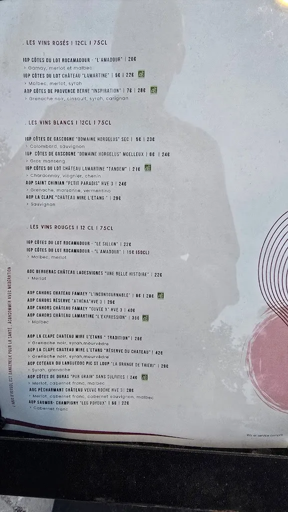 Menu_Resto bistrot l’Estanquet_Rocamadour_immagine_2