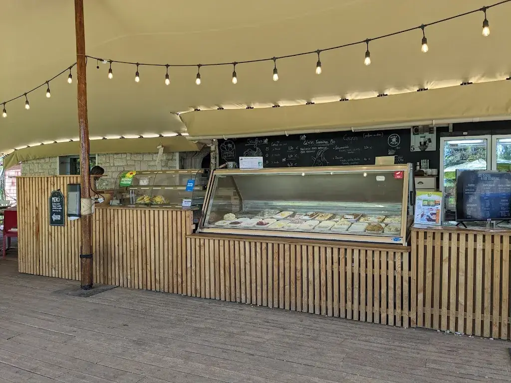 Glacier "Les goûts et les couleurs" restaurant in Rocamadour