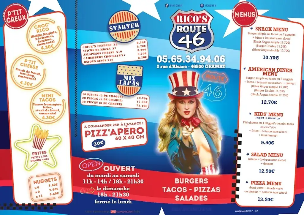Menu_Rico's Route 46_Gramat_immagine_2