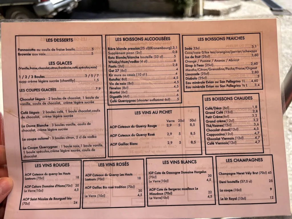 Menü_Le Quercygnac_Rocamadour_Bild_1