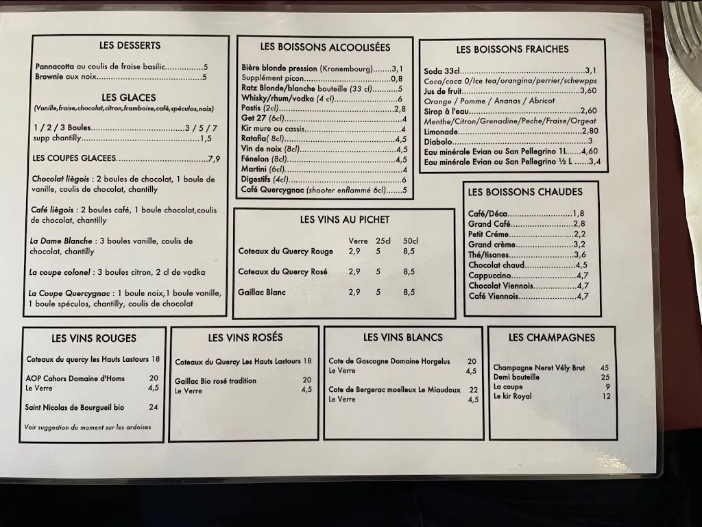 Menü_Le Quercygnac_Rocamadour_Bild_3