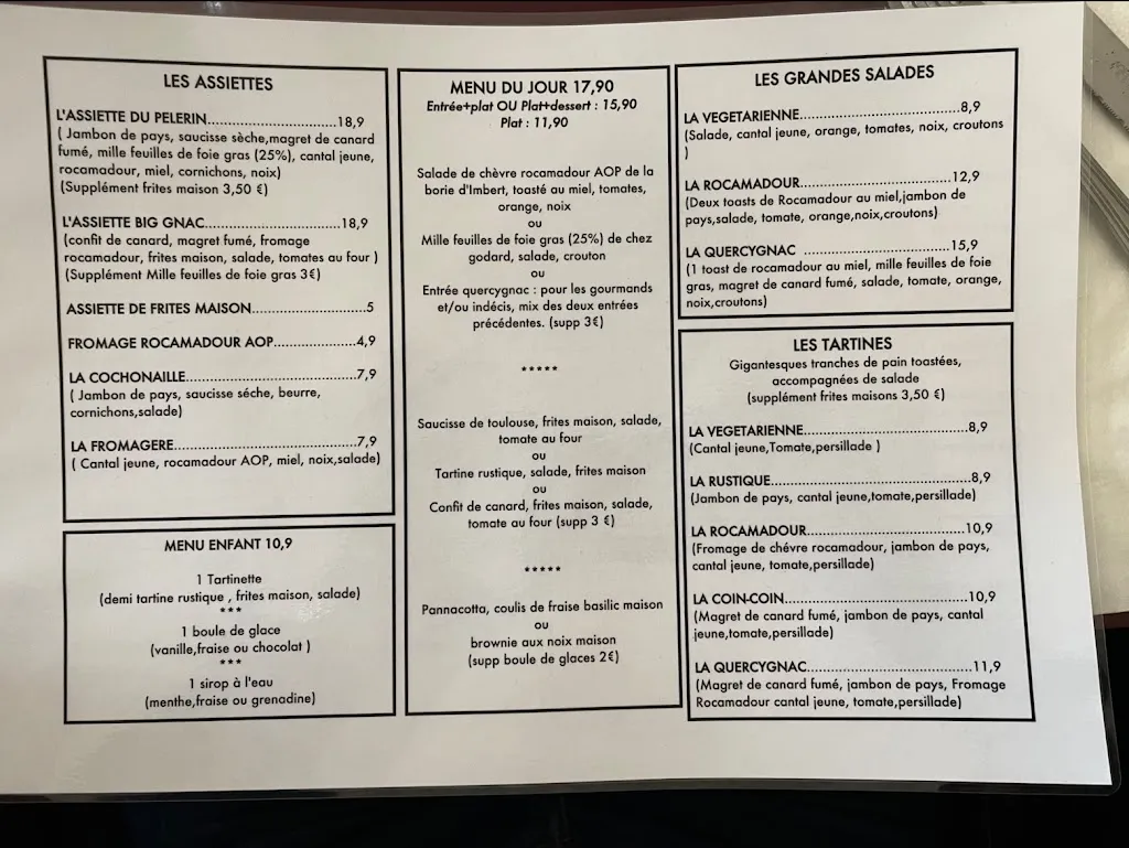 Menü_Le Quercygnac_Rocamadour_Bild_4