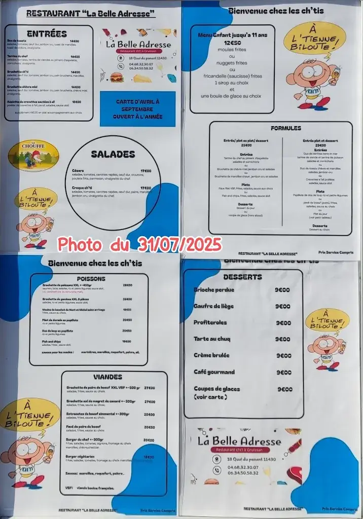 Menu_la belle adresse_Gruissan_image_2