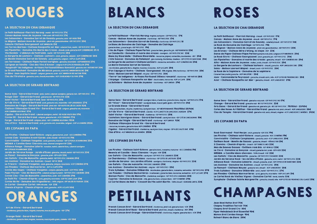 Menu_Le Paparazzo_Gruissan_image_1