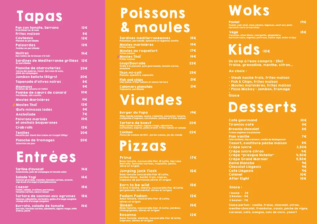 Menu_Le Paparazzo_Gruissan_image_2