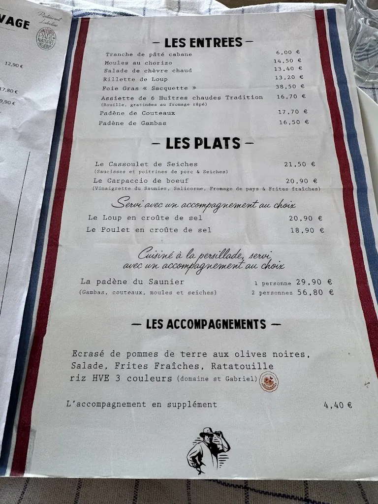 Menu_La Cambuse du Saunier_Gruissan_image_2