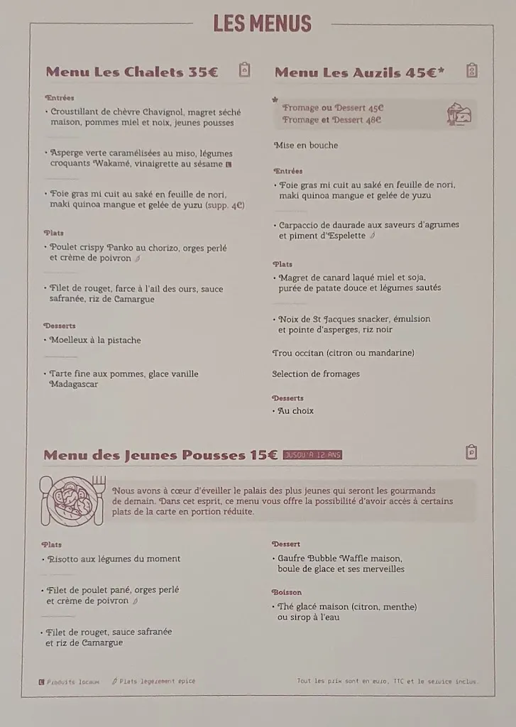 Menu_Aux Deux Oliviers_Gruissan_image_1