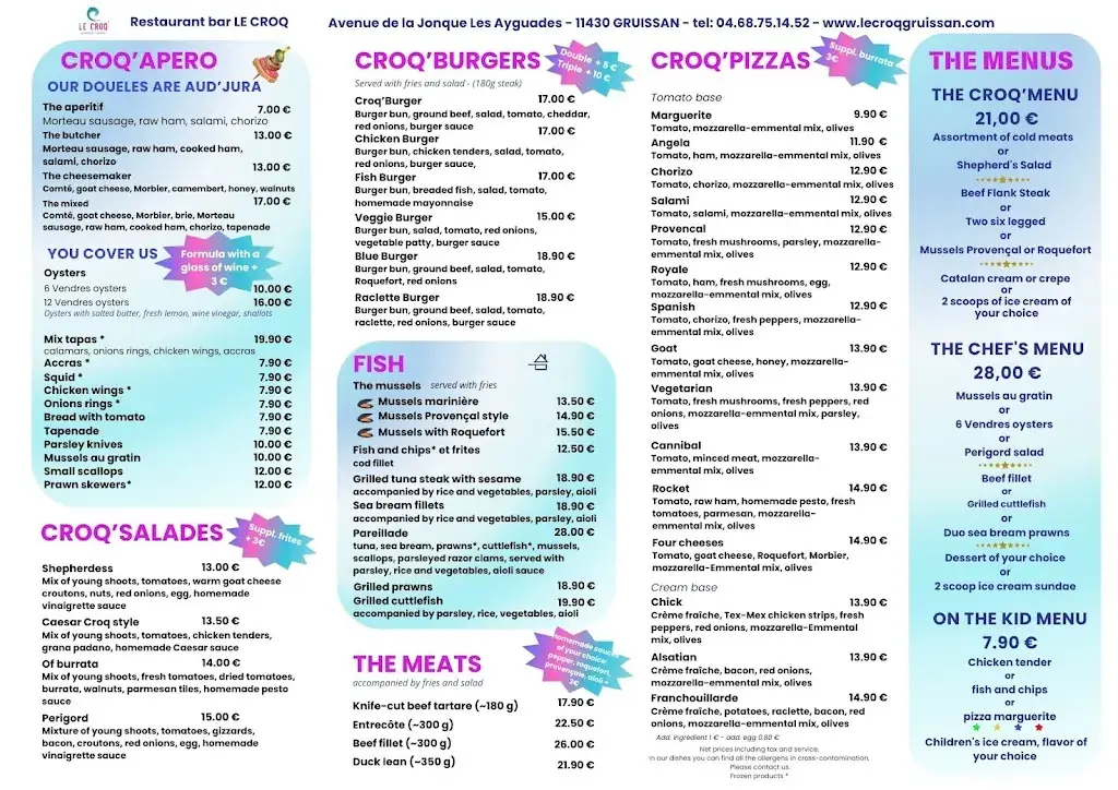 Menu_Le Croq'_Gruissan_image_3